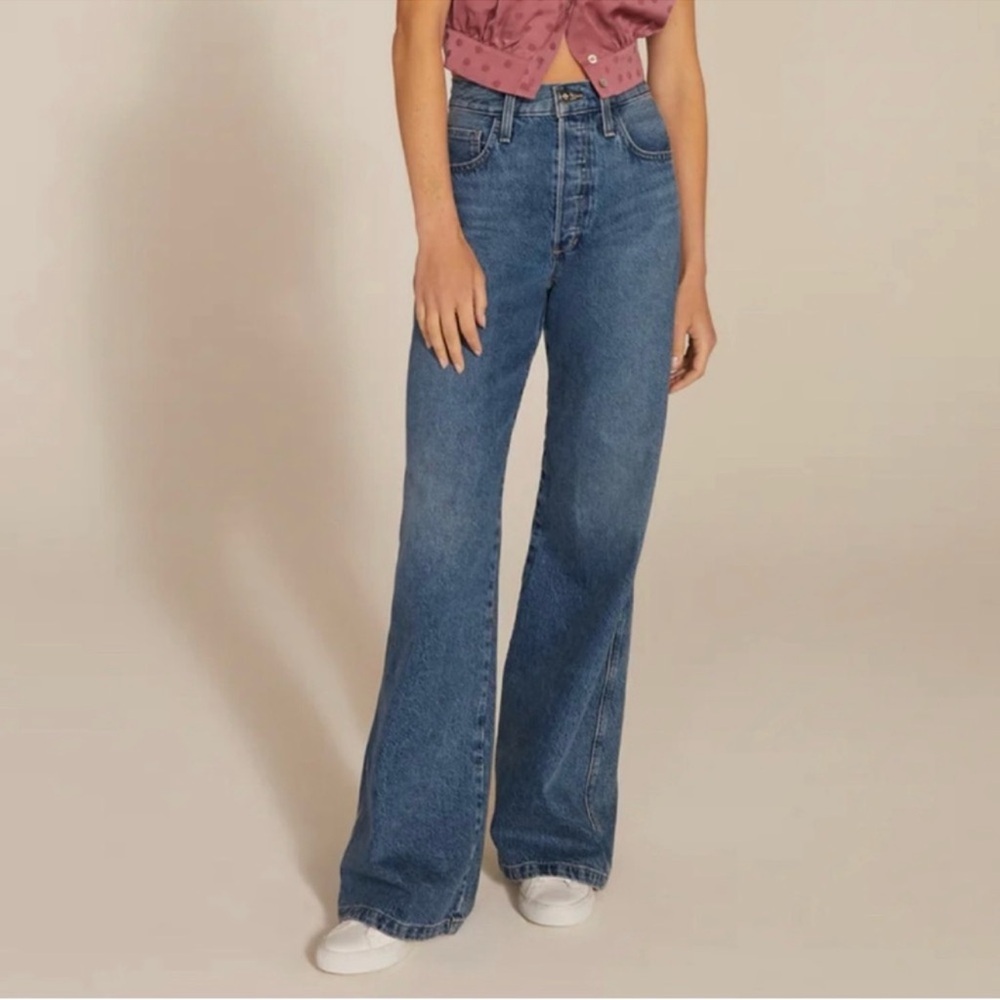 Favorite Daughter The Masha High Rise Wide Leg Jeans